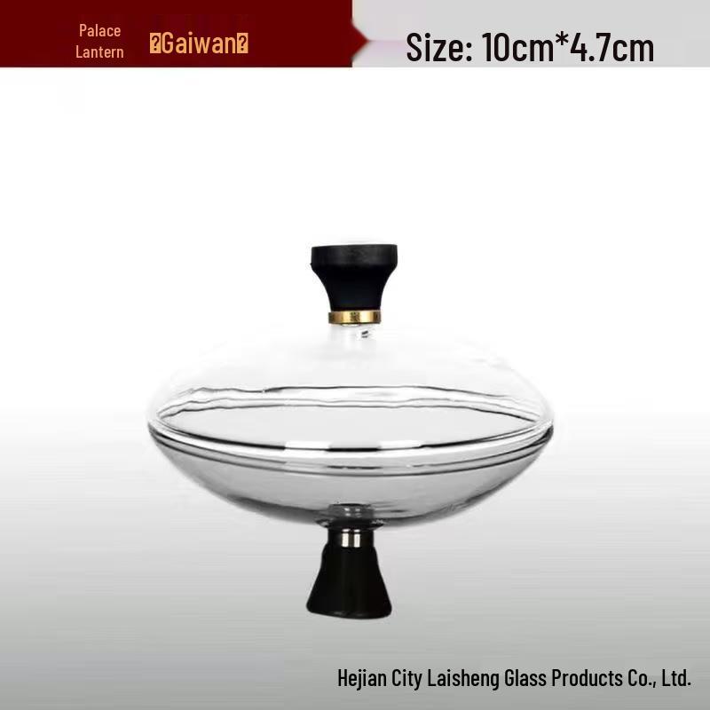 Lazy Kung Fu Tea Set: High Borosilicate Glass Automatic Tea and Water Separator with Magnetic Suction