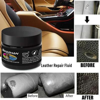Auto Leder Reparaturset Flüssige Haut Nachfärbe Balsam Kein Hitze Reparaturwerkzeug Auto Sitz Löcher Kratzer Risse Risse Wiederherstellungs-Set Schuhe