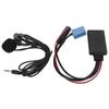 Autoradio Mikrofon Mini ISO 8Pin mit Verkabelungsadapter Bluetooth 5.0 für Mobiltelefon Tablet MP3