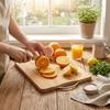 Solid Wood Chopping Block with Handle Wooden Chopping Board Kitchen Supplies Cutting Board  Kitchen