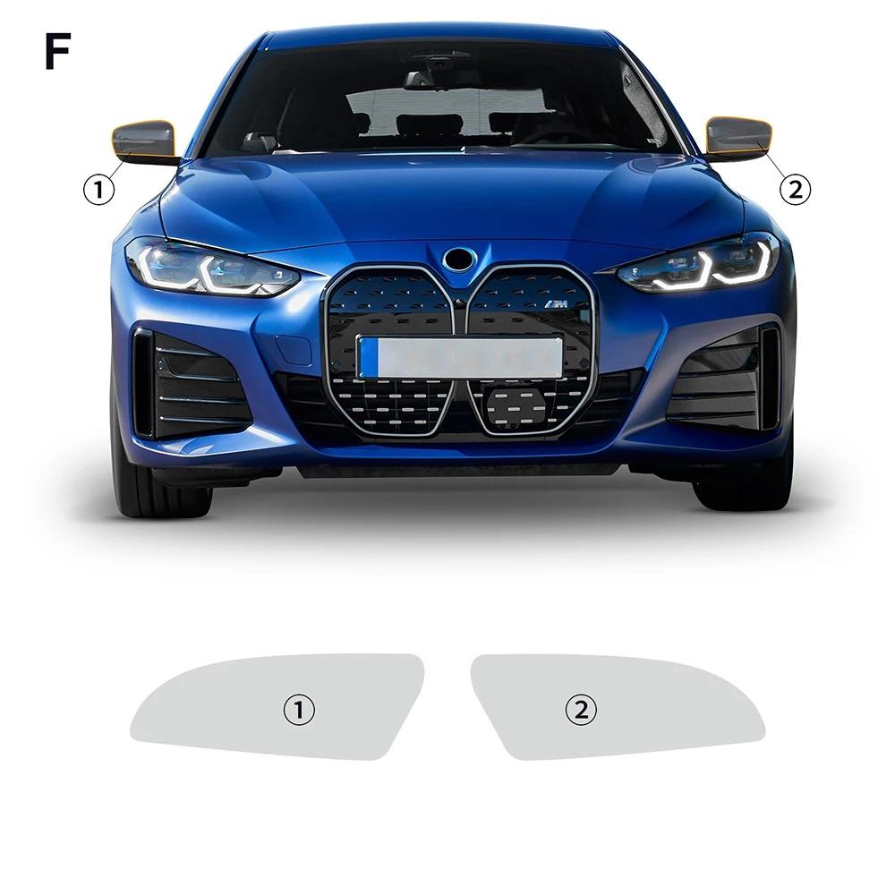 TPU for BMW i4 g26 2022 2023 PPF Paint Protection Film Side Car Rearview Mirror Cover Headlight Special Transparent Accessories