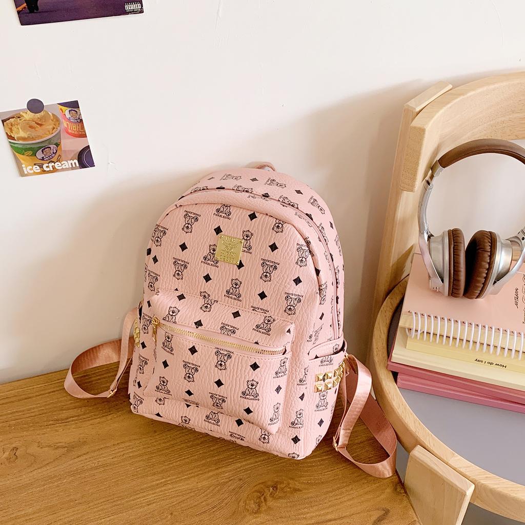 Niche Backpack New Year's New Style College Student Cute Schoolbag Large Capacity Versatile Women's Travel Lightweight Backpack