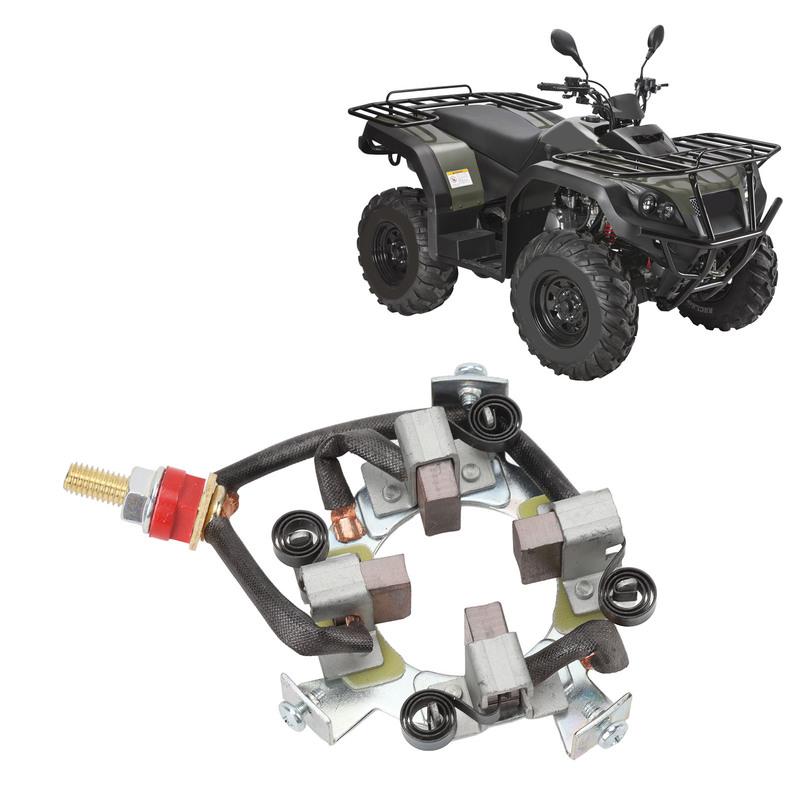 Winch Motor Carbon Brush Kit Starter Carbon Brush Holder Kit Construction Enhance Acceleration for 8000‑20000lb 4X4 ATV