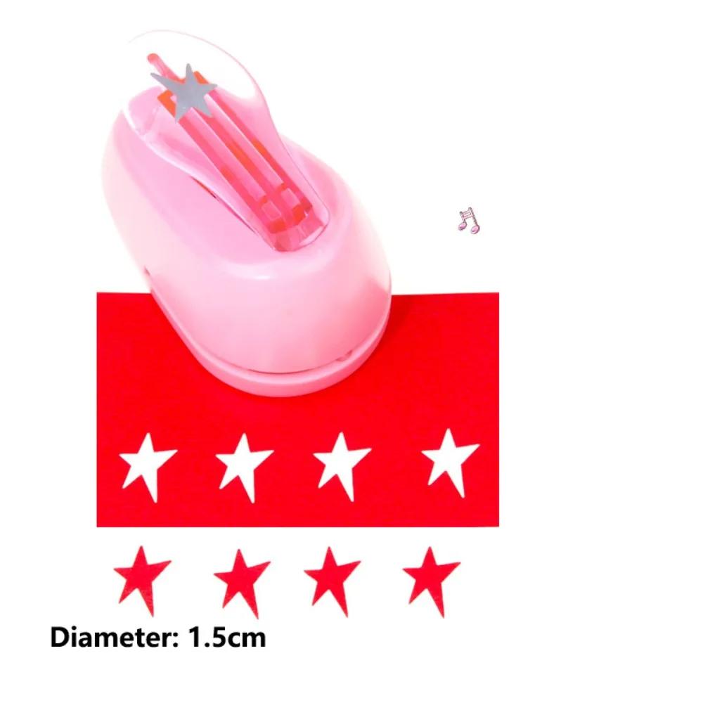 

DIY Crafts Stamp Border Punch Embosser Labor-saving Stamp Shape Punch Portable Handmade Stamp Toothed Puncher