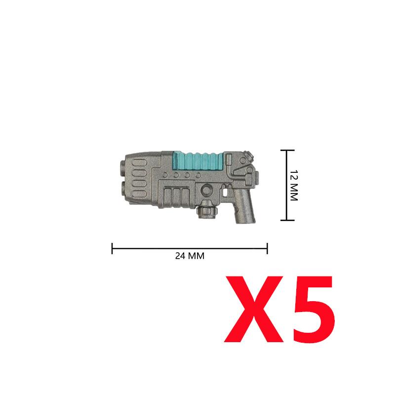 MOC War Building Blocks Movie Characters Soldier Weapons Accessories Rifle Heavy Demolition Pistol Mini Brick Gift Toy X018 DIY