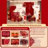 Chinese Wedding Engagement Backdrop Set with Heightened KT Board and Decor