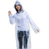Regenmantel für Damen, Kurzer Stil, Transparent, Sturmsicher, Outdoor, Männliches Model, Laufstegfotografie, Trendiger Regenponcho, Nicht Einweg-Eva