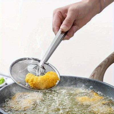 Edelstahl-Filterclip für frittierte Lebensmittel, zum Kochen, nützliche Dinge für Küchenhelfer, Küchengeschirr, Werkzeuge, Utensilien, Artikelzubehör