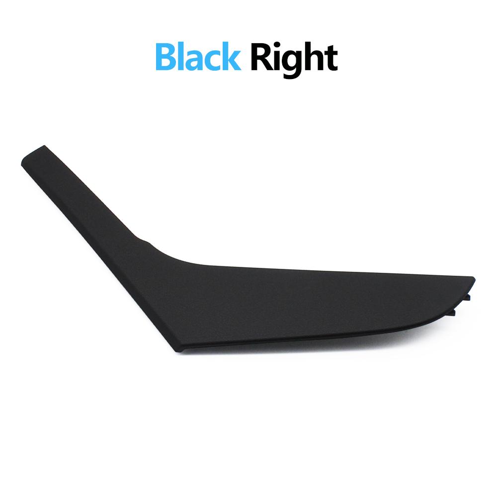 Black Car Interior Door Left Right Pull Handle Cover Trim For Volkswagen VW Golf 6 GTI MK6 2009 2010 2011 2012 2013
