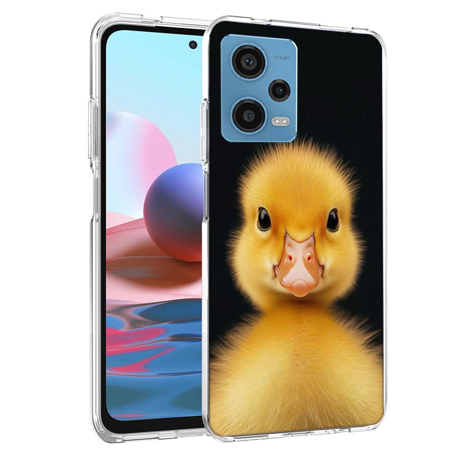 Yellow Duck Phone Case For Redmi Note 13 12 14 15 Pro Plus 13R 11 11T 11E 11S 10 Pro 10S 9 9S Cover Cell Clear TPU Capa Cases Sh