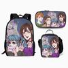Sally Face Backpack Set With 17inch Large Capacity Student Computer Bag For Daily Use