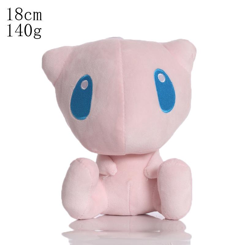 Gengar, Psyduck, Charizard, Mewtwo, Eevee, and Snorlax Pokémon Plush Toys Collection