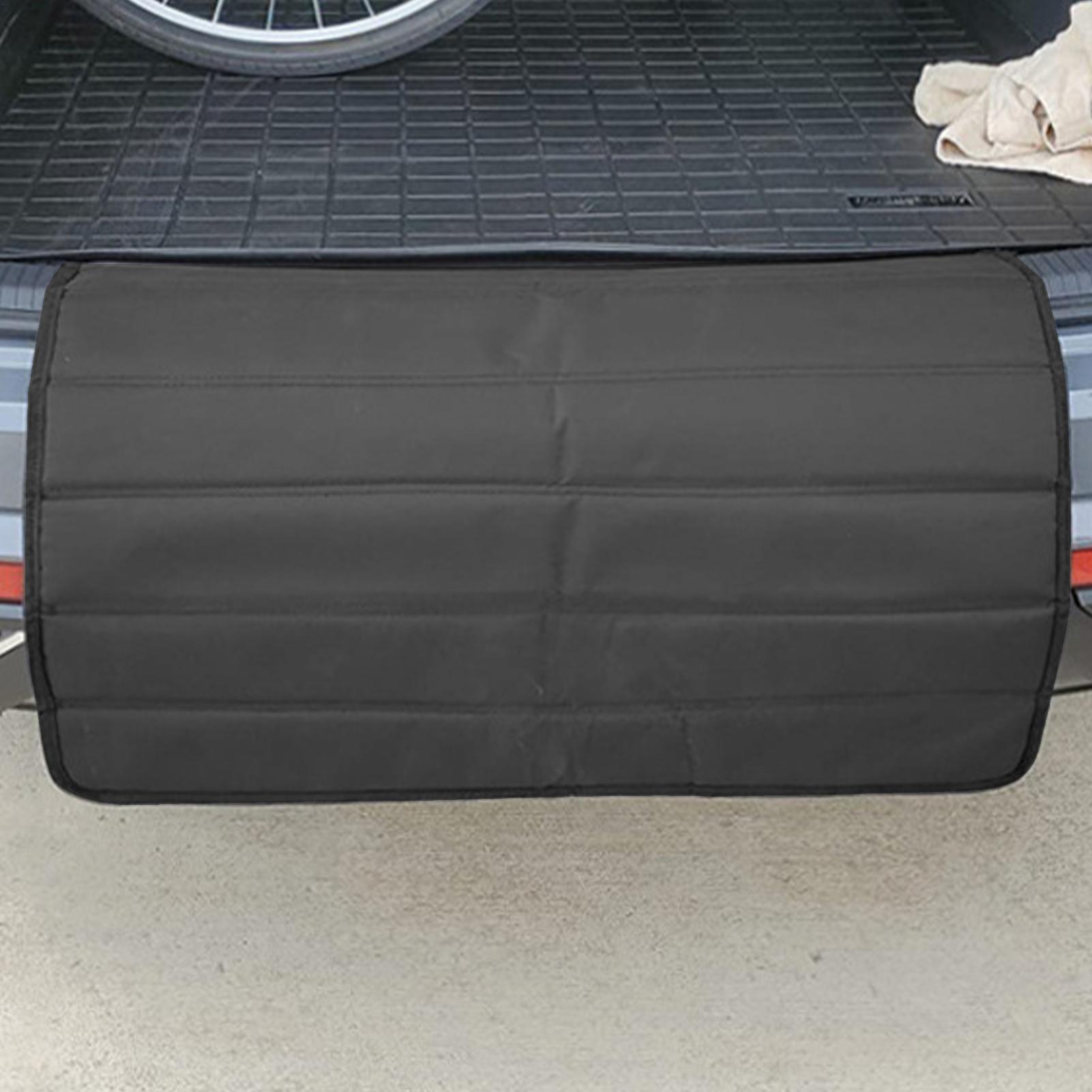 

Foldable Rear Bumper Protector Trunk Bumper Protector Cargo Mat Anti-Dirty Impact Resistant Waterproof SUV Cargo Liner For Dog CN