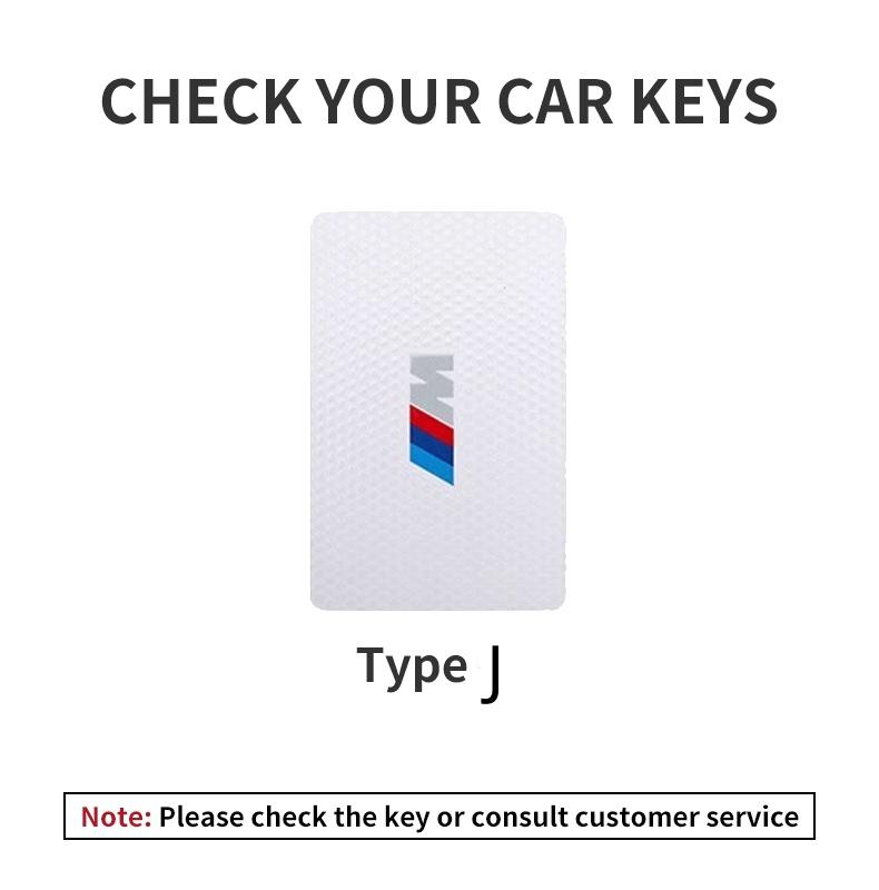 BXI1 Car Sticker Suede Leather Car Smart NFC Card Key Case Full Cover Shell for BMW M 3 5 7 Series X1 X3 X5 X6 X7 535le Auto Keychain