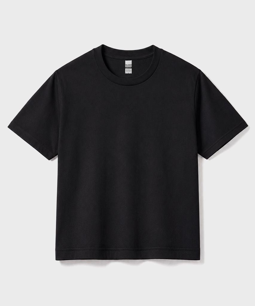 GILDAN Gildan Plain Semi-Crop T-Shirt