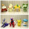Set Of 8 Cartoon Pokemon Pikachu Mini Figures 5cm Size, Non-electric, Static Display