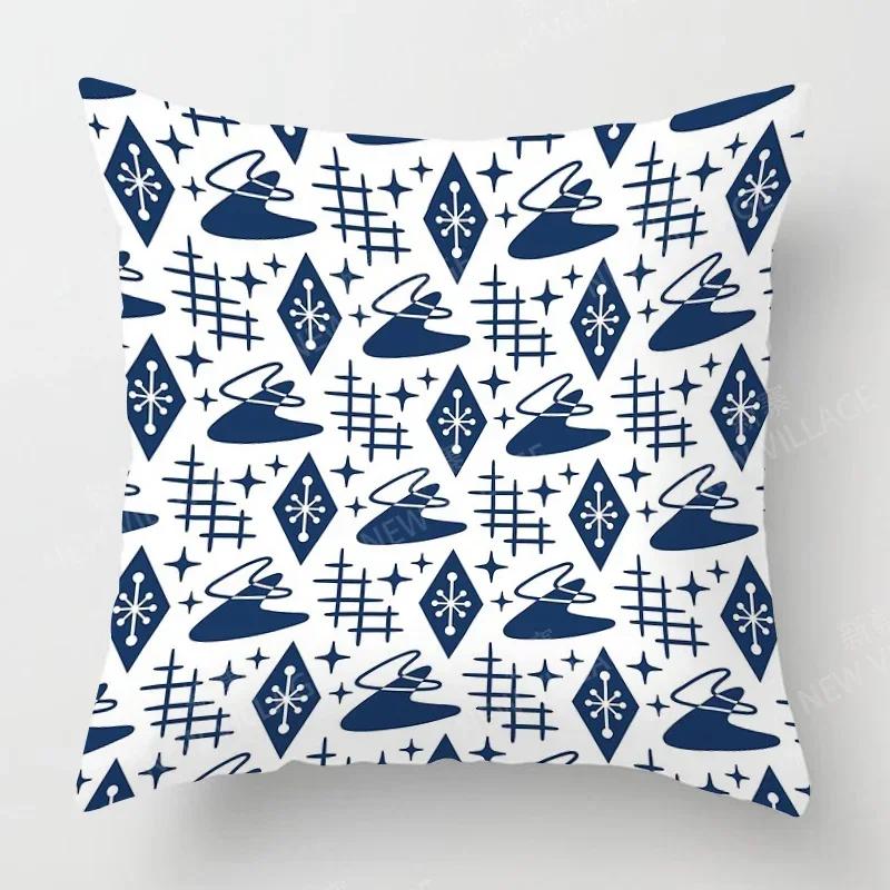 Nordic Fall Home Decor Autumn Throw Pillow Case Sofa Cushion Cover Modern