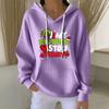 Women's Fashion Casual Christmas Angel Print Pullover Long-Sleeve Sweatshirt