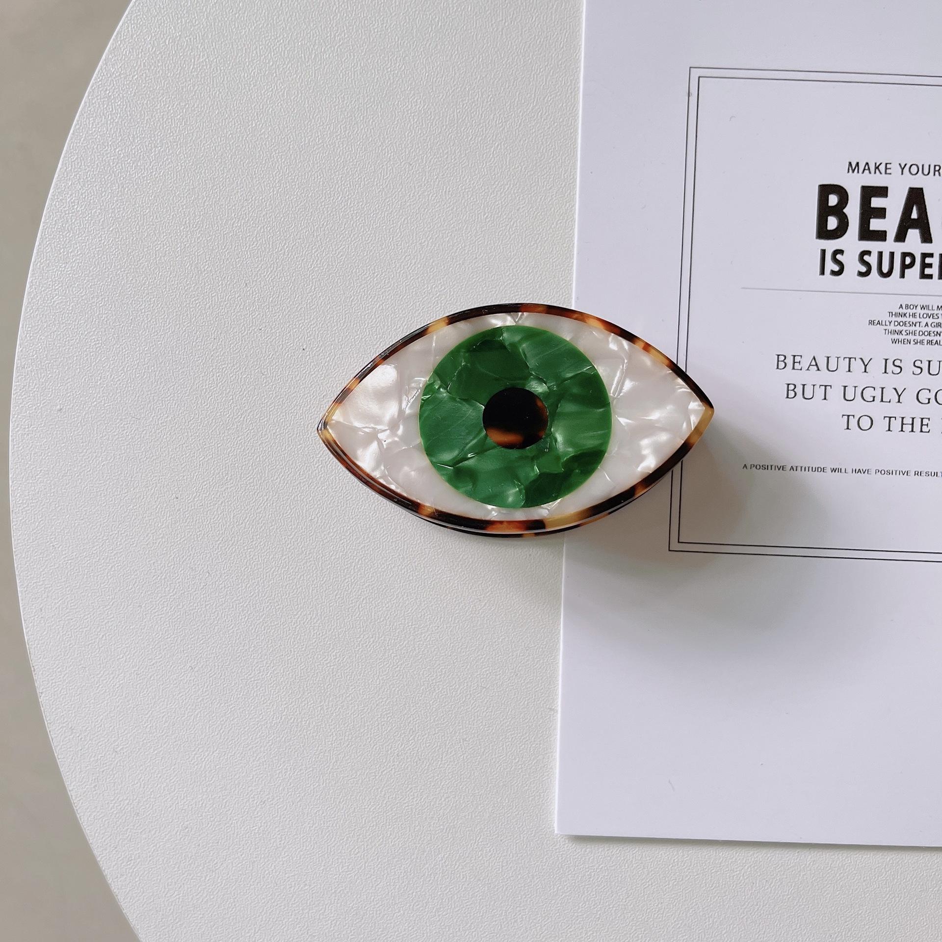 

Акриловый Макарон Пальма Лицо Диск Зажим Для Волос Зажим Ветер Конский Хвост Заколка Веселый Смешной Головной Убор