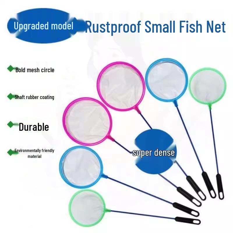 Goldfish Tank Mini Net - Ultra-Dense Children's Aquarium Dip Net.