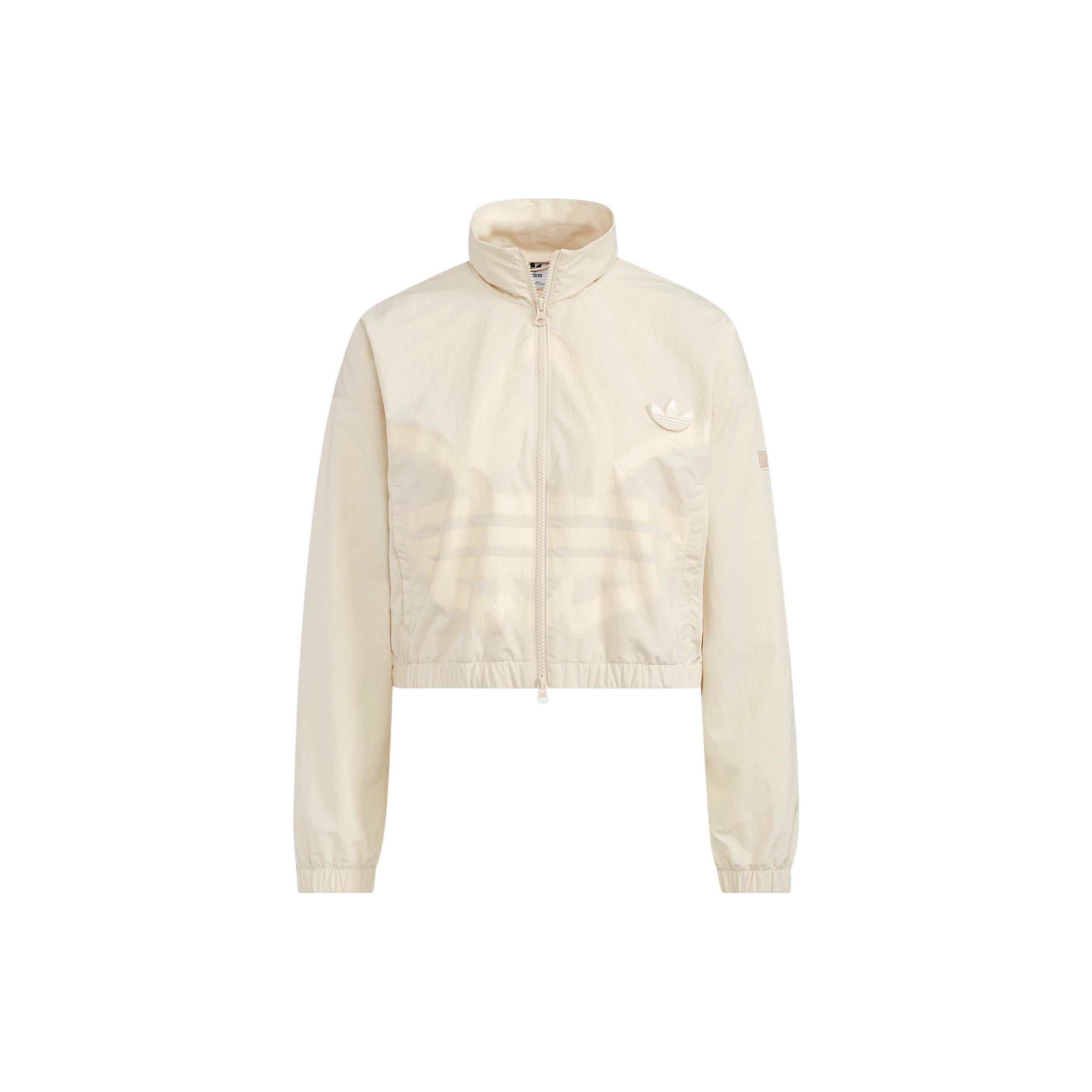 (WMNS) adidas Adicolor Track Jacket Asia Sizing  Beige  Women s HS1938 XS
