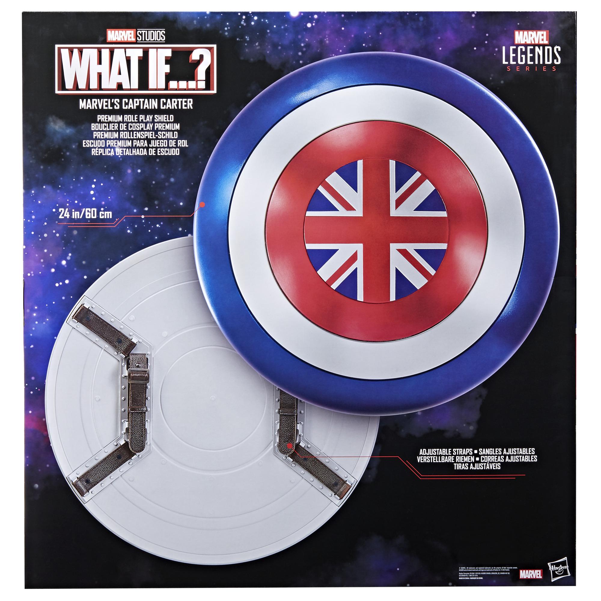 Hasbro Unisex Blau Schild What If... Marvel Legends Premium Marvel's Captain Carter - Bild 4