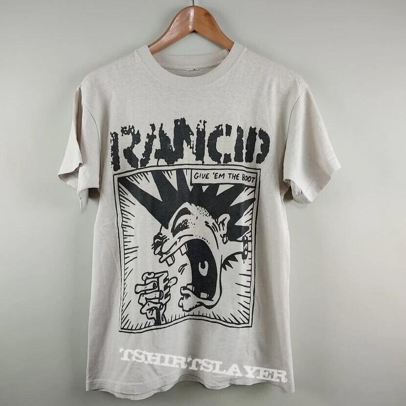 

1992 Rancid Give#039Em The Boot Unisex Men Women Unisex T shirt Reprint Unisex T-Shirt XXL