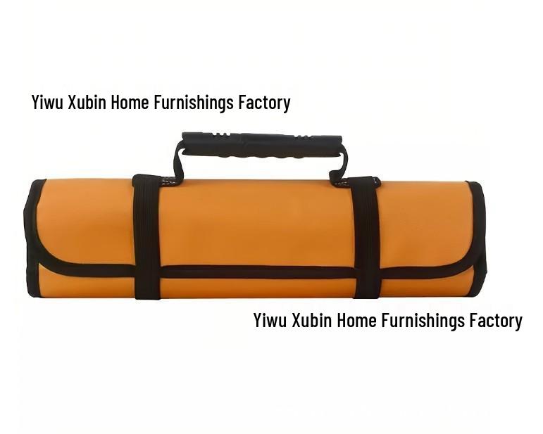 Roll-Up Canvas Oxford Tool Bag with Pockets for Electricians