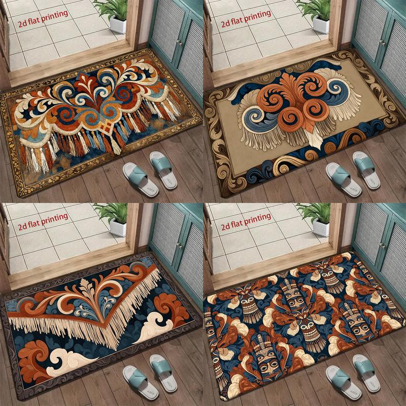 Exotic Pattern Floor Mat Living Room Decoration Home Sofa Non-Slip Carpet Study Bedroom Tatami Children'S Soft Floor Mat