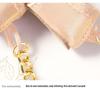 Handmade Mini Ballet Pointe Shoe Keychain - Cute Female Dance Bag Ornament