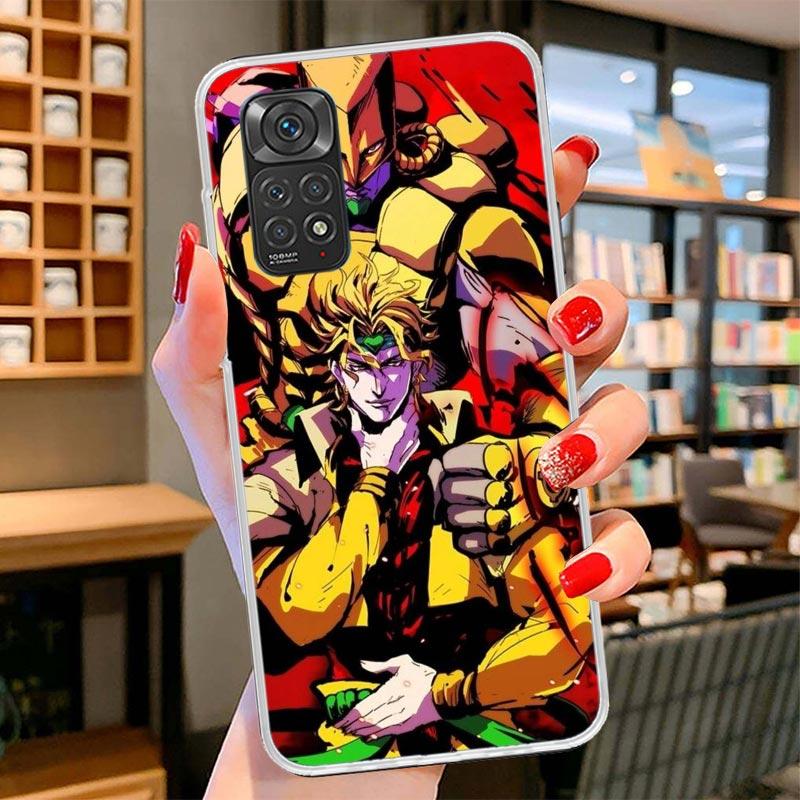 JoJo Bizarre Adventure Cover Phone Case For Xiaomi Redmi Note 15 14 13 12 11 10 Pro Plus 14S 12S 11S 11T 11E 10S Soft Fundas She