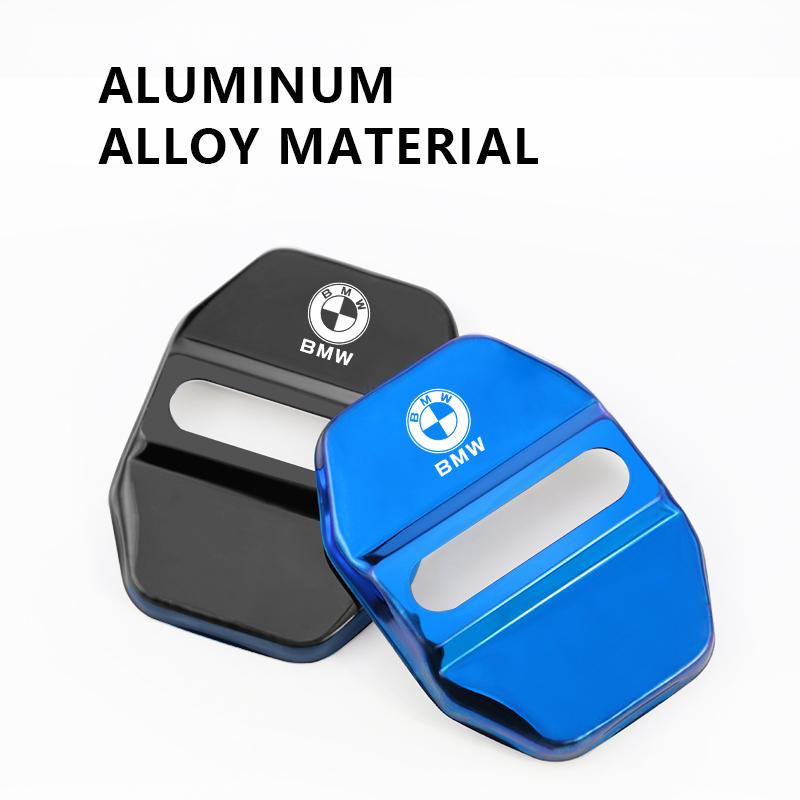 BMW Car Styling 4pcs Car Door Lock Cover Auto Emblem For G30 G20 Performance F30 F40 F10 E90 F20 E70 E39 E46 E60 E61 E62 E36 E87 PU0