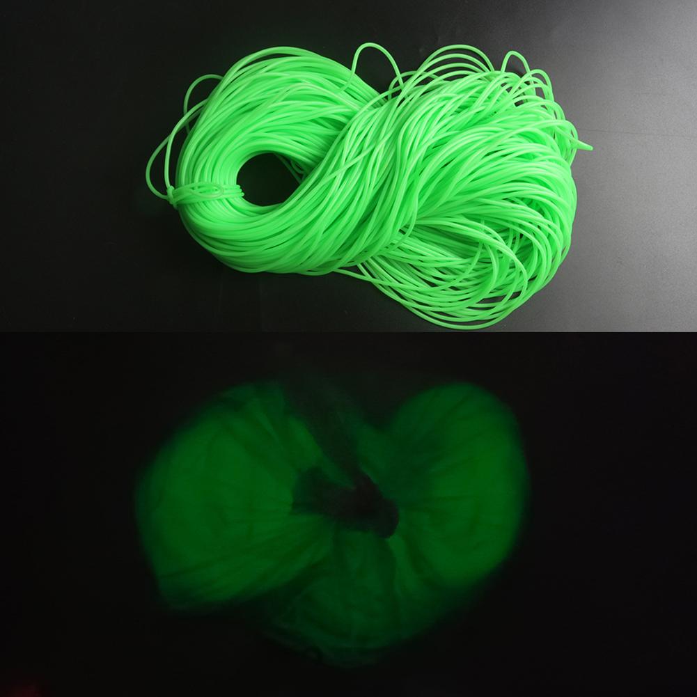 Luminous Tube 0.8mm/1mm/1.5mm/2mm 1/1.5m Length Fishing Tackle