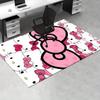 1pc Sanrio Hello Kitty Mermaid Printed Office Carpet Rectangle Rug Under The Table,Perfect Room Decor for Living Room, Bedroom, Kitchen, Non-slip Floo