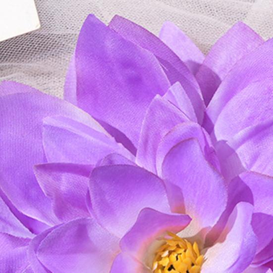 Látková květinová hlava pro řemesla Falešný hedvábný umělý květ hlavy jiřiny pro svatební párty Domácí dekorace na klobouk DIY věnec Scrapbooking