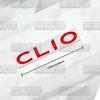 1 Pz Emblemi Auto CLIO Per RS GT Sport Bagagliaio Posteriore Metallo Adesivi 3D Decalcomanie Carrozzeria Scritte Decorazione Styling