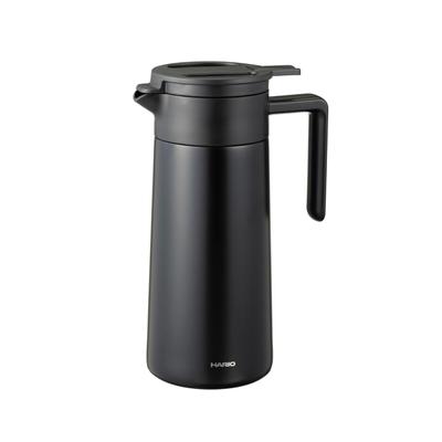 Ceramic Coating Vacuum Double Heating Pot Practical Capacity 800ml Coffee Server Black CHP-800-B