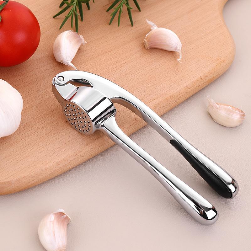 Kitchen Stainless Steel Garlic Smasher Squeezer Manual Press Grinding Tool Kitchen Accessories Kitchen Accessories Tools