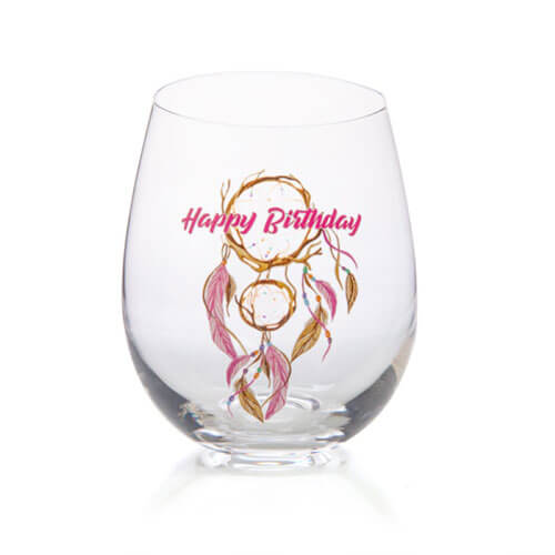 Tallulah Dream Stemless Glass (Happy Birthday)