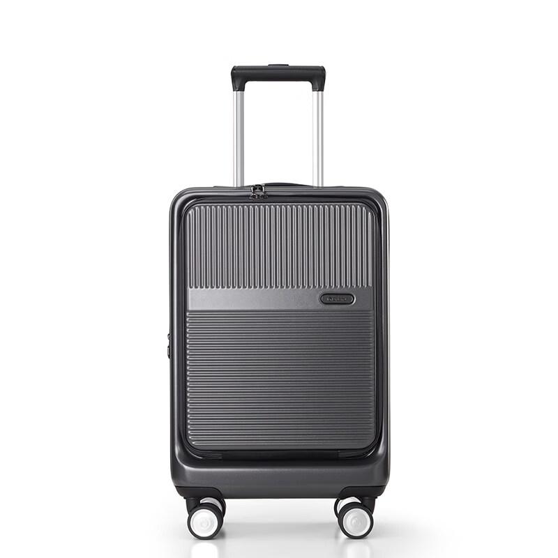 Diplomat 24-inch Expandable Front-Opening Hardside Suitcase