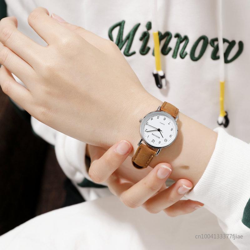 Brand Quartz Watchesfor Women Hight Quality Ladies Luxury Fashion Small Dial Casual Watch Leather Wristwatch Relojes Para Mujer