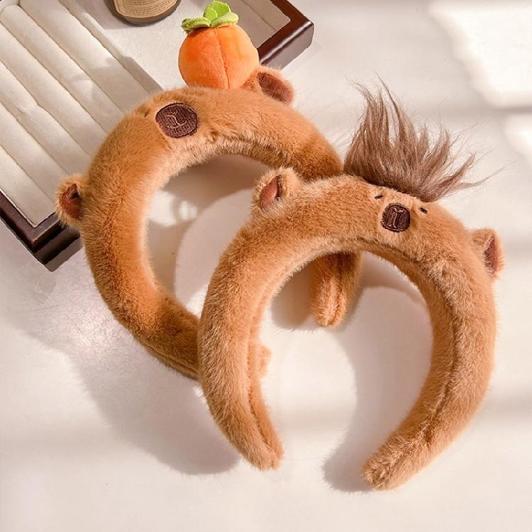 Carnivals Party Headbands Cartoon Capybaras Shape Hair Hoop for Adult Teens