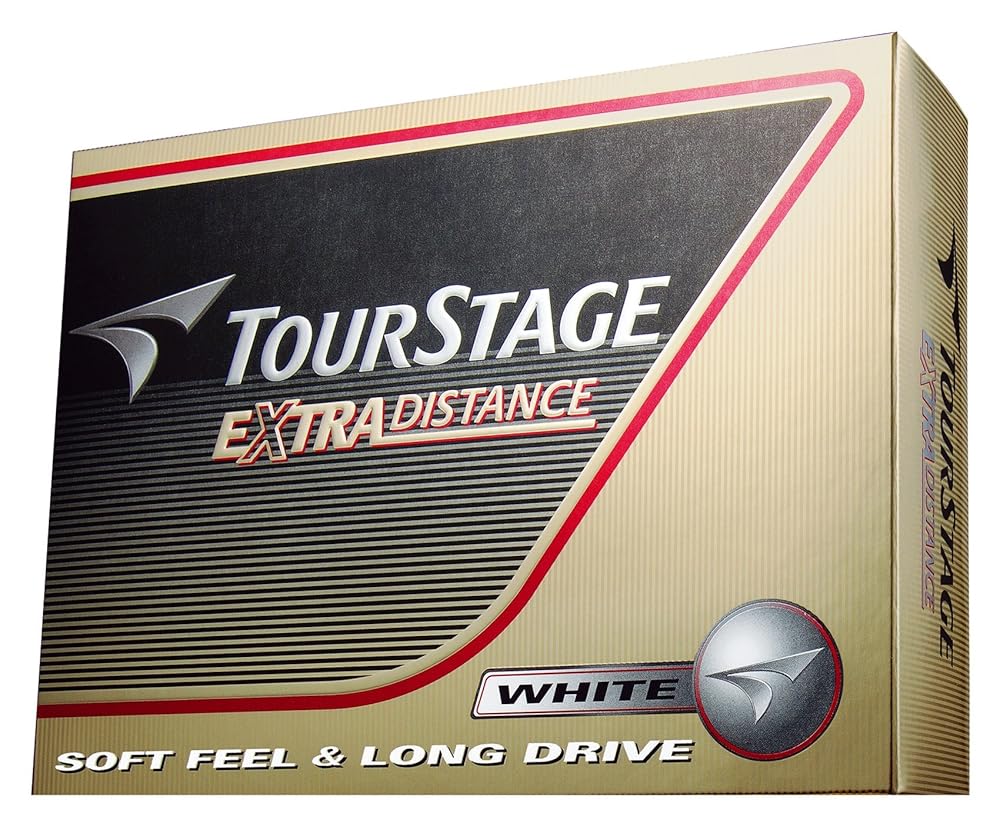 BRIDGESTONE Golf Ball TOURSTAGE Extra Distance 1 Dozen (12 pieces) White TEWX