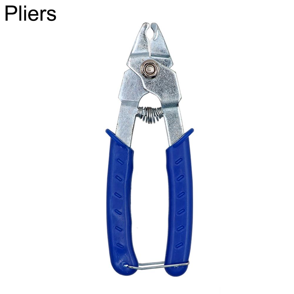 DYS TOOL SHOP Ring Pliers or 600pcs M Clips Staples Anti-slip Handle Metal Hand Tool