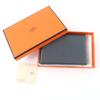 Great HERMES Coin case Calvi duo Evercolor Leather Women Used