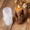 Sturdy Silicone Candle Mould Featuring Owl Girl Designs for Festival Home Decoration and Craft Projects