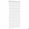 VidaXL Store Enrouleur Tamisant 80x150 cm Blanc Fenêtre Chambre à Coucher 240198