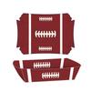 12Pcs Football Theme Paper Food Trays Paper Basketball Baseball Theme Snack Tray Multifunctional Disposable Tableware