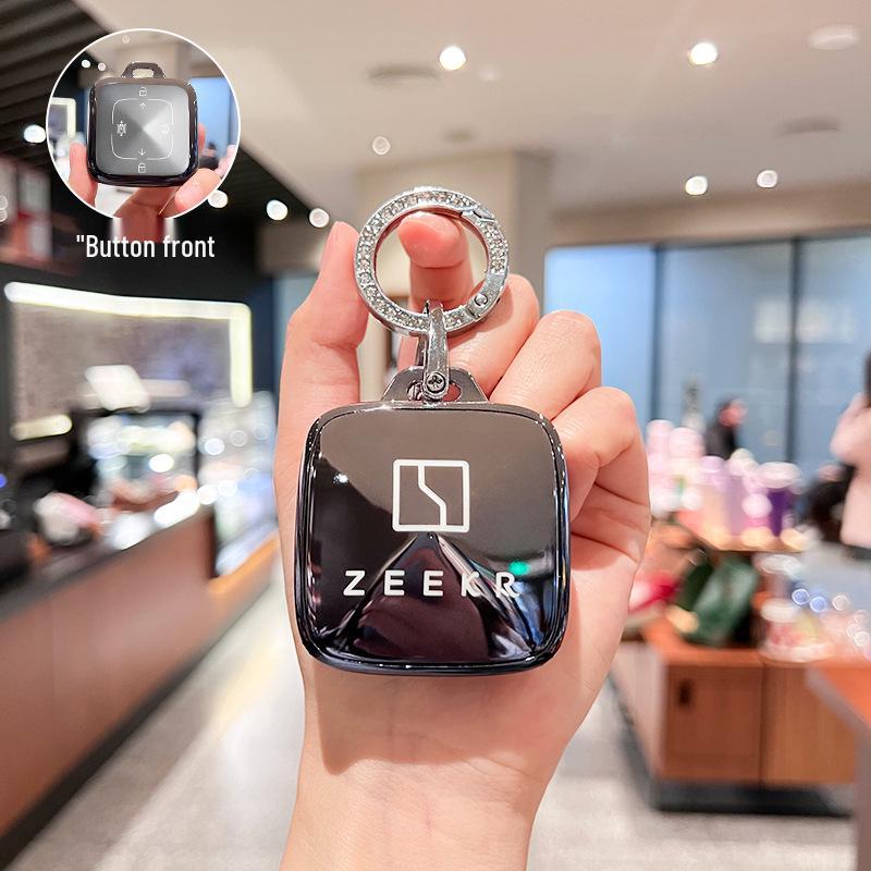 Zeekr 7x Schlüsselanhänger-Abdeckung für Modelle 001/007gt/9x/009/Mix - Premium Autozubehör Schale Schnalle