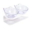 Cat Bowls with Raised Stand Non-slip Bowls Pet Food and Water Water Bowls for Cats Dogs Feeder Kitten Puppy Feeder Bowl Supplies